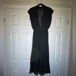 Vintage Fausto Sarli beaded dress, XS